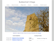 Tablet Screenshot of bubbenhall.info
